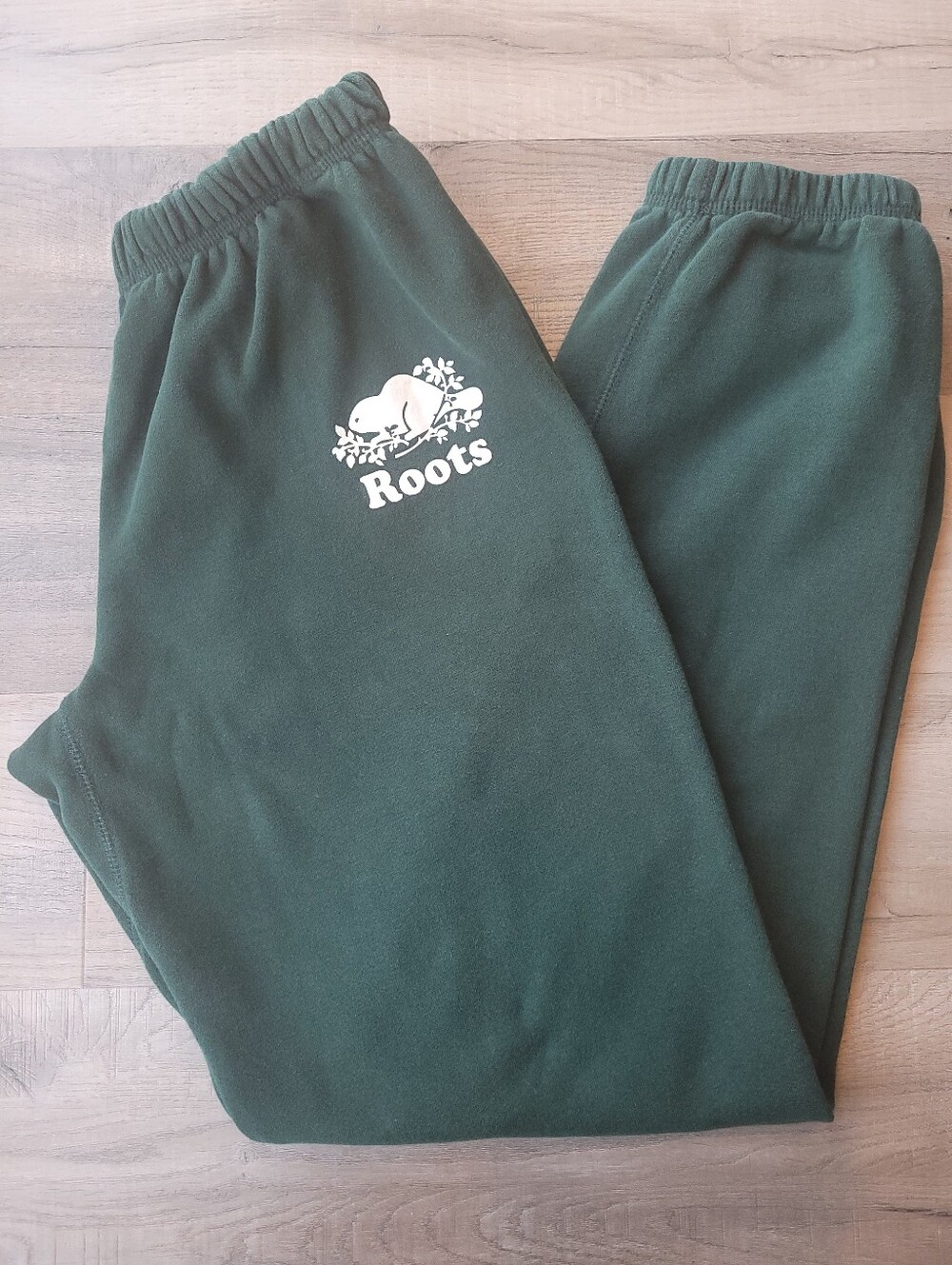 Roots Forest Green Elastic Cuff Sweatpants - Women’s Size Small (S/P)
